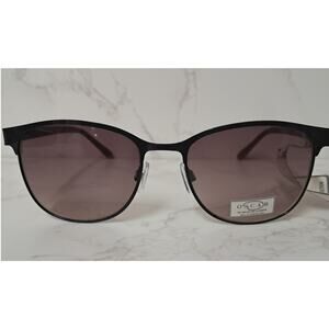 NEW Oscar De La Renta Black Unisex Sunglasses